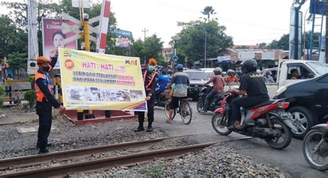 Angka Kasus Kecelakaan Di Perlintasan Ka Tinggi Masyarakat Diimbau