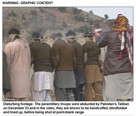 Video Of Taliban Offing Captured Pakistani Soldiers The Tundra