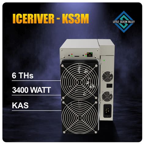 Jual IceRiver KS 3 M 6 TH KASPA Miner Asic Mining Coin KAS 3400 Watt