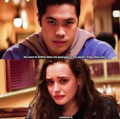 Ross Butler As Zach Dempsey And Katherine Langford As Hannah Baker In 13 Reasons Why 13