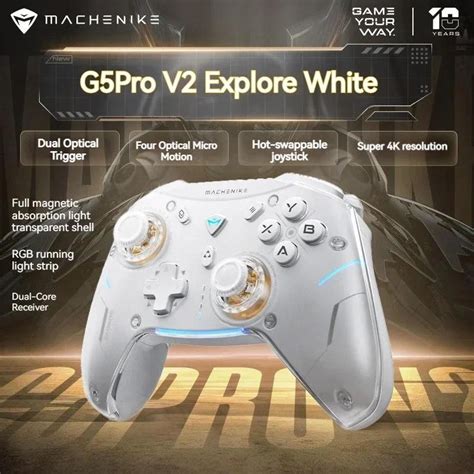Jual Machenike G Pro V Collector S Edition Three Mode Optical Gamepad Hot Swappable Hall