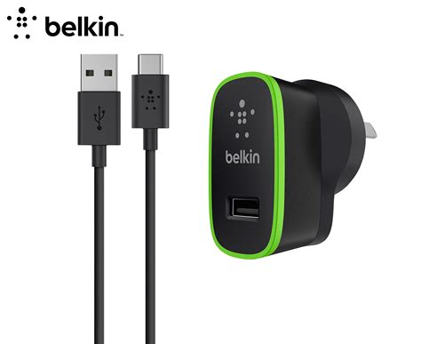 Belkin Usb C To Usb A Cable W Universal Home Charger Catch Co Nz