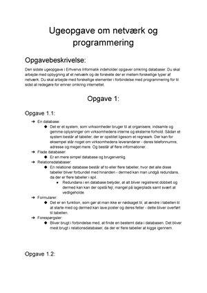 Unavngivet Dokument 4 Erhvervsinformatik Analyse Og Design Valg