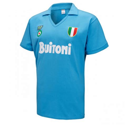 Retro 1987-1988 Napoli Home Soccer Jersey Shirt - Team Soccer Jerseys