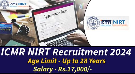 Icmr Nirt Driver And Udc Recruitment 2024 Notification Out