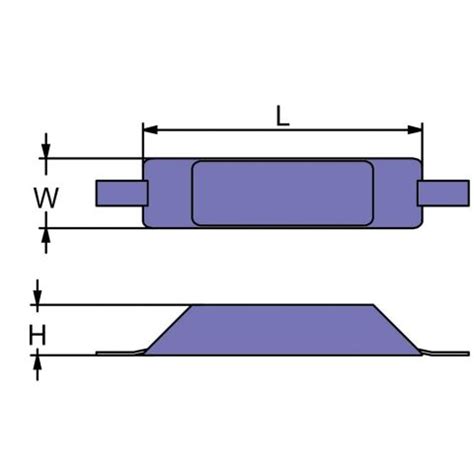 Streamlined Hull Anodes Cmzc Weld On Martyr Anodes