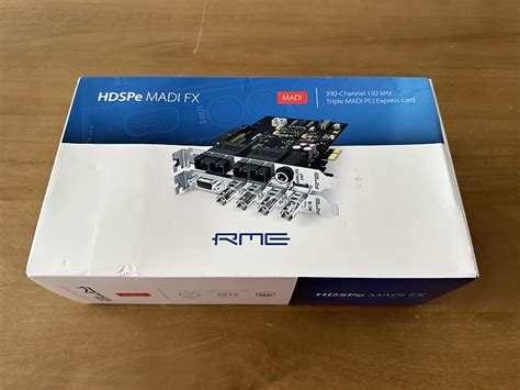 Rme Hdspe Madi Fx Reverb