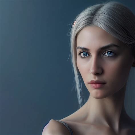 Belarusian Woman Photorealistic Portait Unreal Midjourney Openart