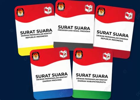 Pemula Jangan Keliru Ketahui Jenis Warna Surat Suara Pemilu Beserta