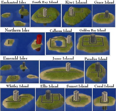 Mod The Sims 14 Small Sc4 Terrainsislands