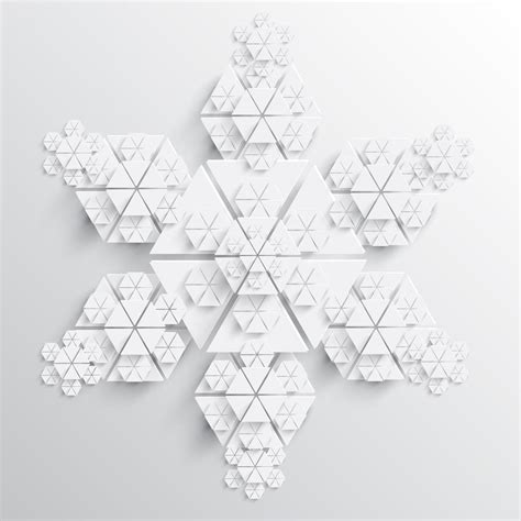 Abstract paper snowflake vector illustration 319766 Vector Art at Vecteezy