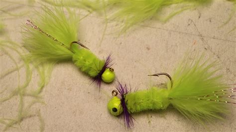 Chartreuse Crappie Jig YouTube