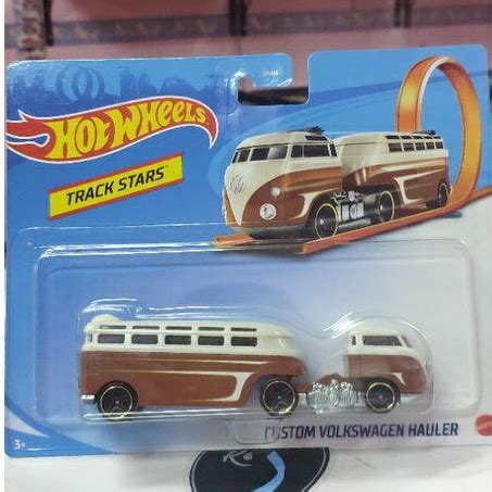 Hot Wheels Custom Volkswagen Hauler Track Stars Shopee Malaysia