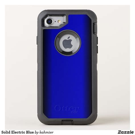 Solid Electric Blue Otterbox Iphone Case Zazzle Iphone Cases
