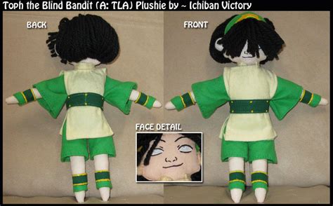 Toph the Blind Bandit plush by IchibanVictory on DeviantArt