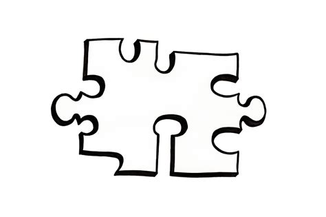 How To Draw A Puzzle Piece Yonderoo