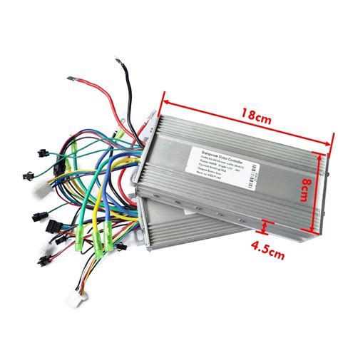 Ebike 36v48v 500w 800w1000w Sine Wave Parallel Controller For Double Drive Bldc Hub Motor Buy