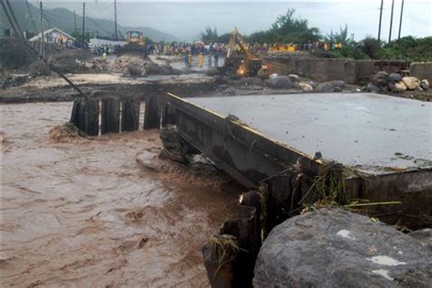 Death Toll Rises To 5 In Jamaican Floods Slides