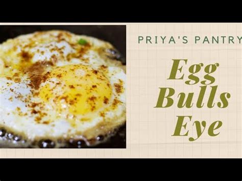 Egg Bullseye Recipe Non Veg Side Dish Recipe Homemade Recipe