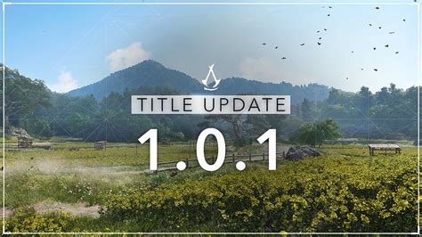 AC Shadows Title Update 1.0.1 (Hot Fix) - Release Notes