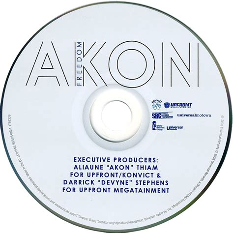 Car Tula Cd De Akon Freedom Portada