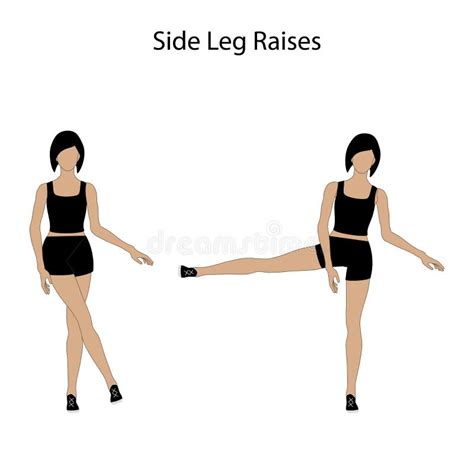 Side Leg Raises Stock Illustrations 57 Side Leg Raises Stock Illustrations Vectors And Clipart