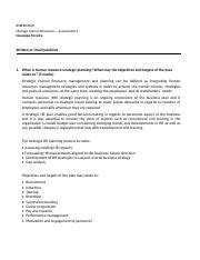 GiuseppeFerreira AdvancedHRManagement Assessment2 Docx BSBHRM602