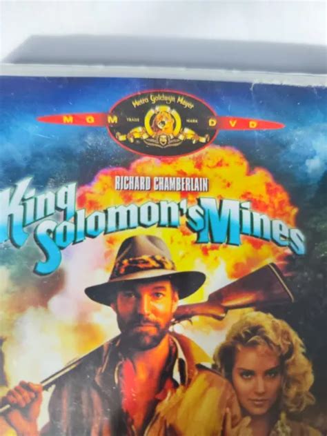 King Solomon S Mines Dvd Richard Chamberlain Sharon Stone Brand New