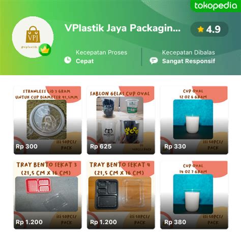 Toko Vplastik Jaya Packaging Online Produk Lengkap Harga Terbaik