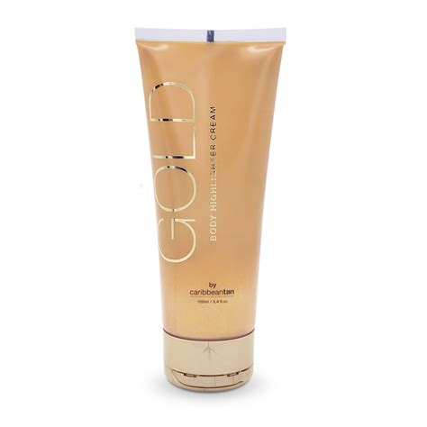 Caribbean Tan - Gold Body Highlighter Cream 100ml