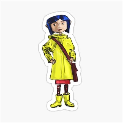 Coraline Sticker For Sale By Primaryaftrmath Redbubble