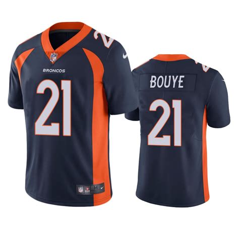 Denver Broncos A.J. Bouye Navy Vapor Untouchable Limited Jersey – Www ...