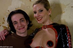 Mature White Man Is Dominated With Electro XXX Dessert Picture