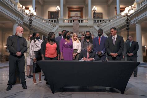 Georgia Governor Kemp Signs House Bill To End 1863 Citizens Arrest Law