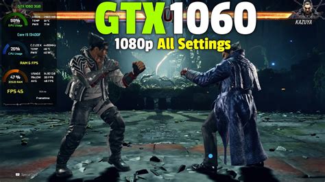 Tekken 8 GTX 1060 3GB 1080p All Settings YouTube