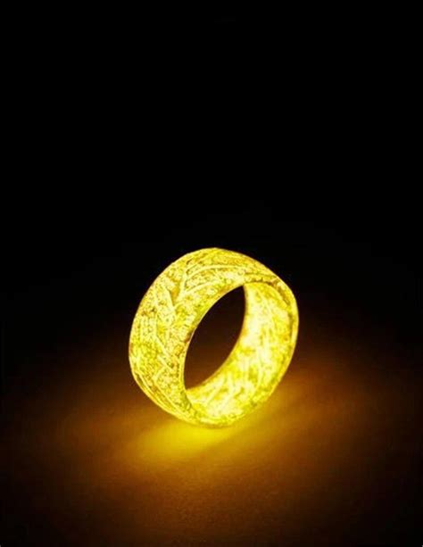 Luminous Glow Ring Glowing In The Dark Jewelry Rings For Women Men Glow