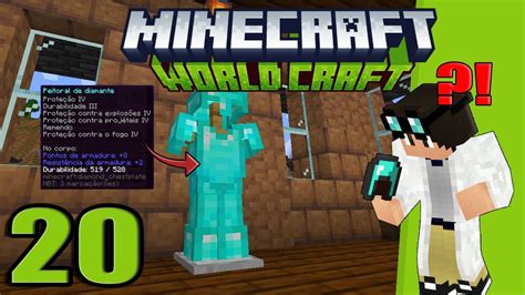 Fiz A ARMADURA DOS DEUSES No Minecraft 1 20 World Craft 20 YouTube