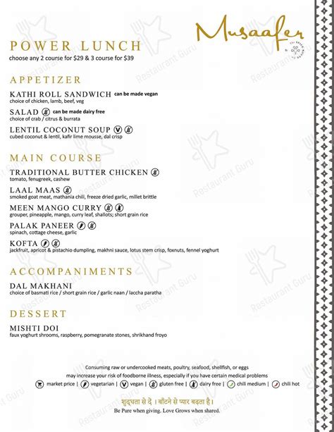 Menu At The Galleria Food Court Houston Westheimer Rd
