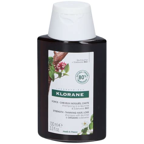 KLORANE Shampoing à la Quinine Edelweiss BIO 100 ml Redcare Pharmacie