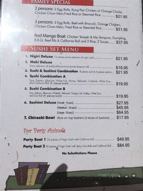 Red Mango Grill Menu In Phelan Ca Order Delivery And Reviews