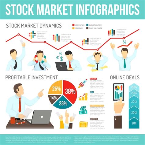 Stock market infographics Vector | Free Download