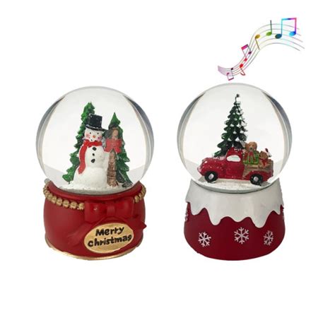 Snagshout S Christmas Snow Globe Mm Water Globe Musical Red