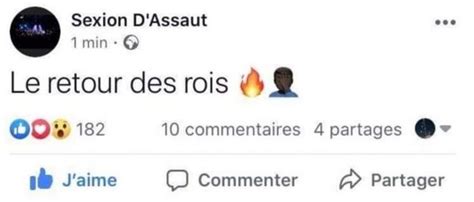 La Sexion d Assaut enfin de retour Un message supprimé sème le trouble