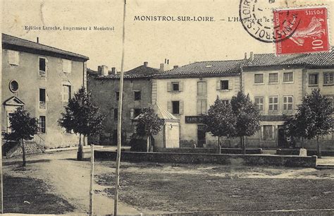 Monistrol Sur Loire Carte Postale Ancienne Et Vue D Hier Et Aujourd