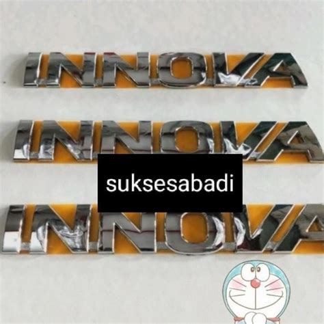 Jual Logo Emblem Innova Venturer Reborn Original Shopee Indonesia