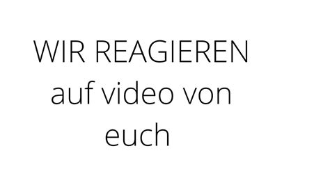 Wir Reagieren Youtube