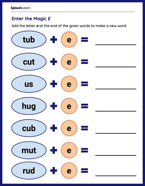 Form New Words Ela Worksheets Splashlearn