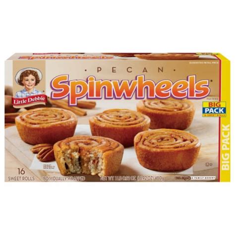 Little Debbie® Pecan Spinwheels Big Pack, 16 ct / 1.06 oz - QFC