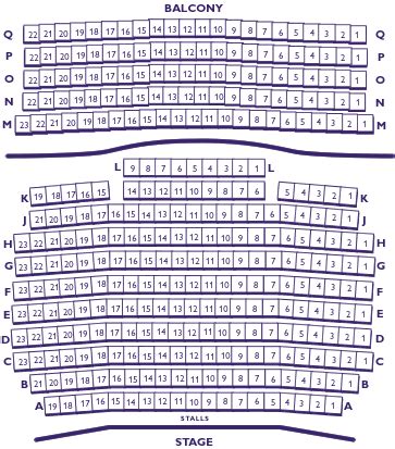 Borough Theatre, Abergavenny | Seating Plan, view the seating chart for the Borough Theatre