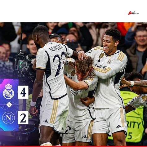 Real Madrid vence Nápoles por 4 2 em jogo muito equilibrado